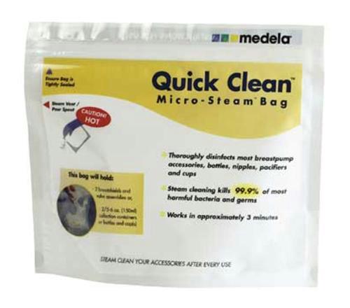 Пакет Quick Clean для паровой стерилизации в микроволновой печи