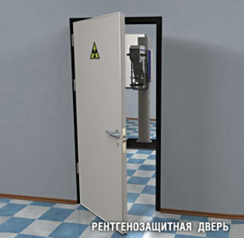 Рентгенозащитная дверь ДЗР-РС-1