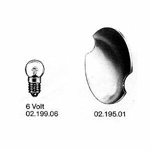 Лампа для лобного рефлектора (запасная) 02.199.06