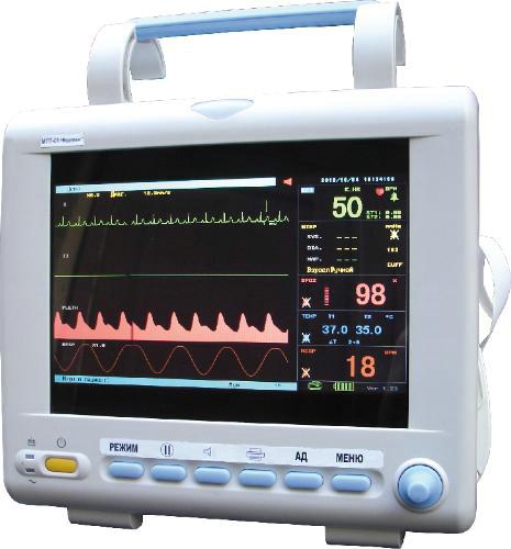 Монитор пациента реанимационный и анестезиологический транспортный МПТ-01-Медплант