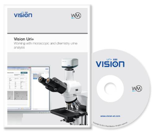 Программное обеспечение для работы с микроскопическим и биохимическим анализом мочи Vision Uri+