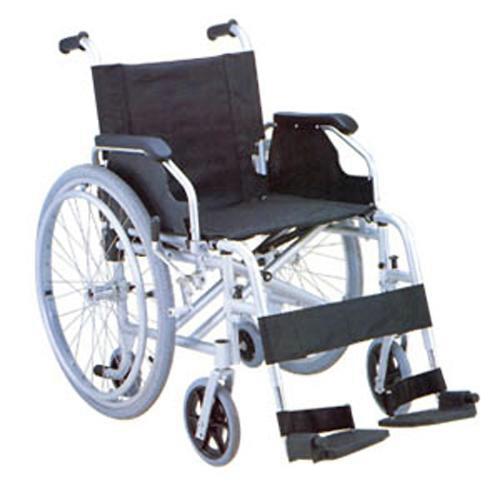 Кресло-коляска АЛЬФА ЛЮКС с дополнительной парой задних колес