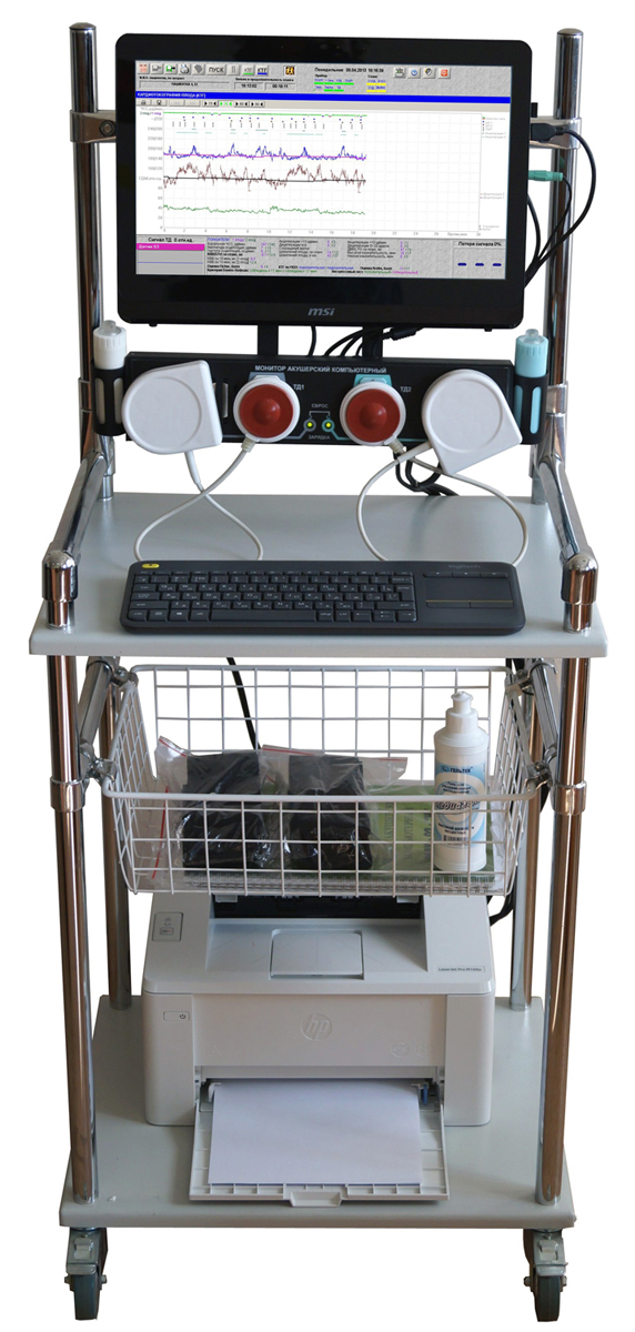 Фетальный монитор МАК-02-Ч (кардиотокограф с автоматическим анализом)